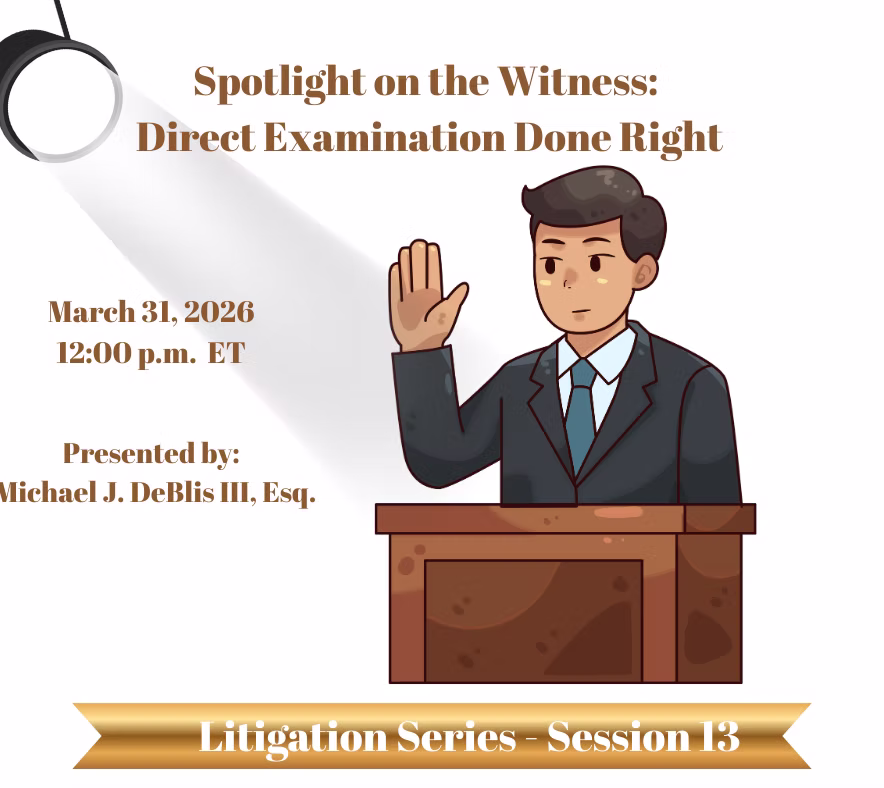 Spotlight on the Witness